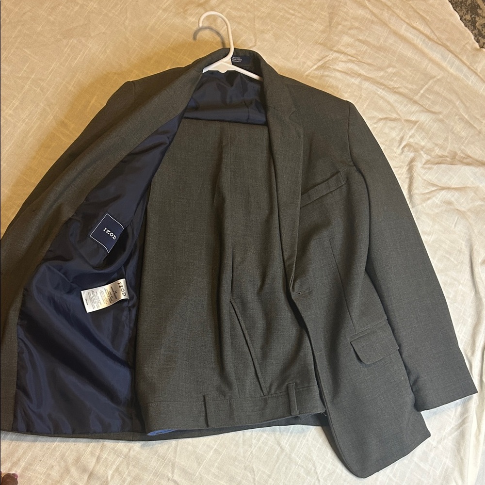 Izod Kids Gray Suit Set